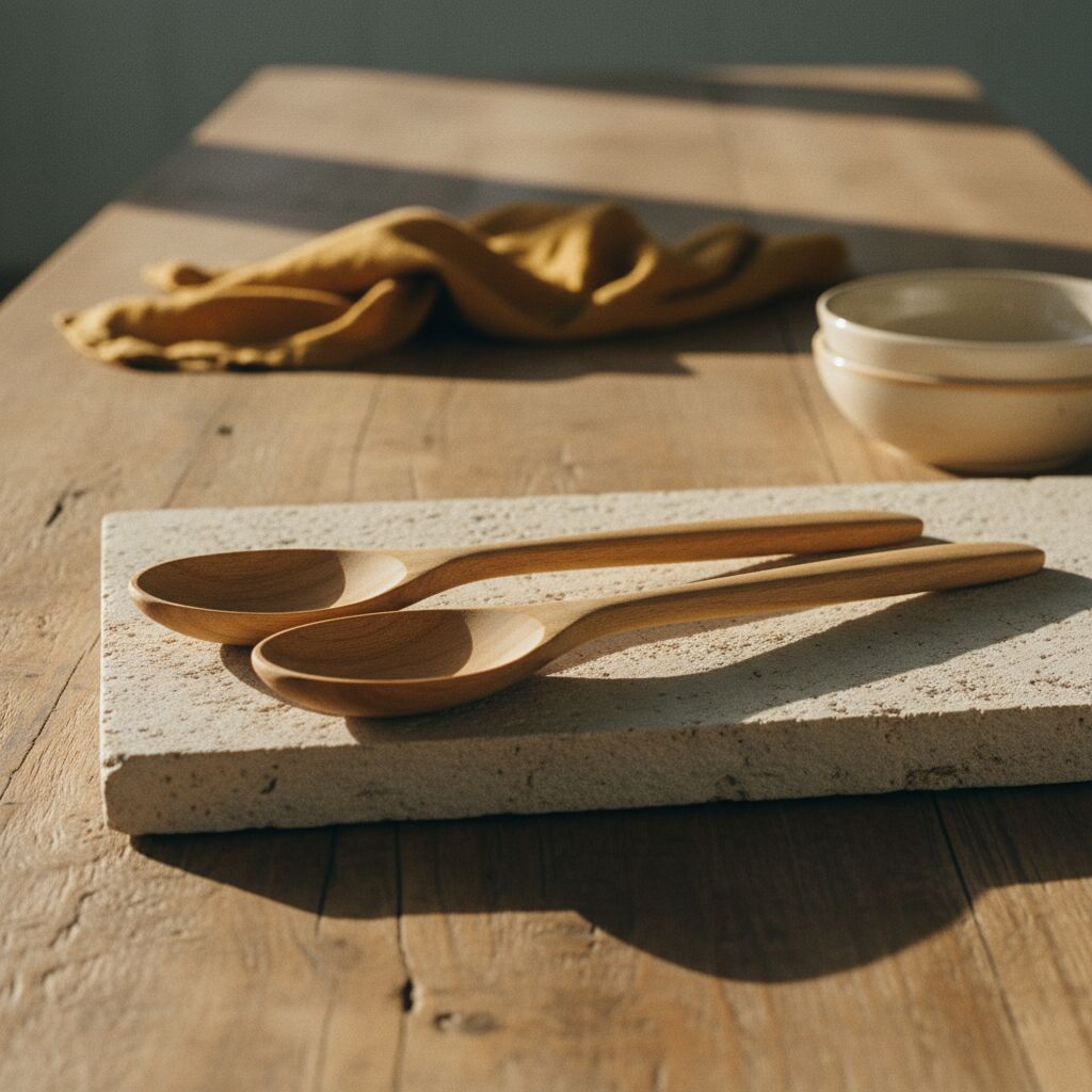 Timber Salad Servers